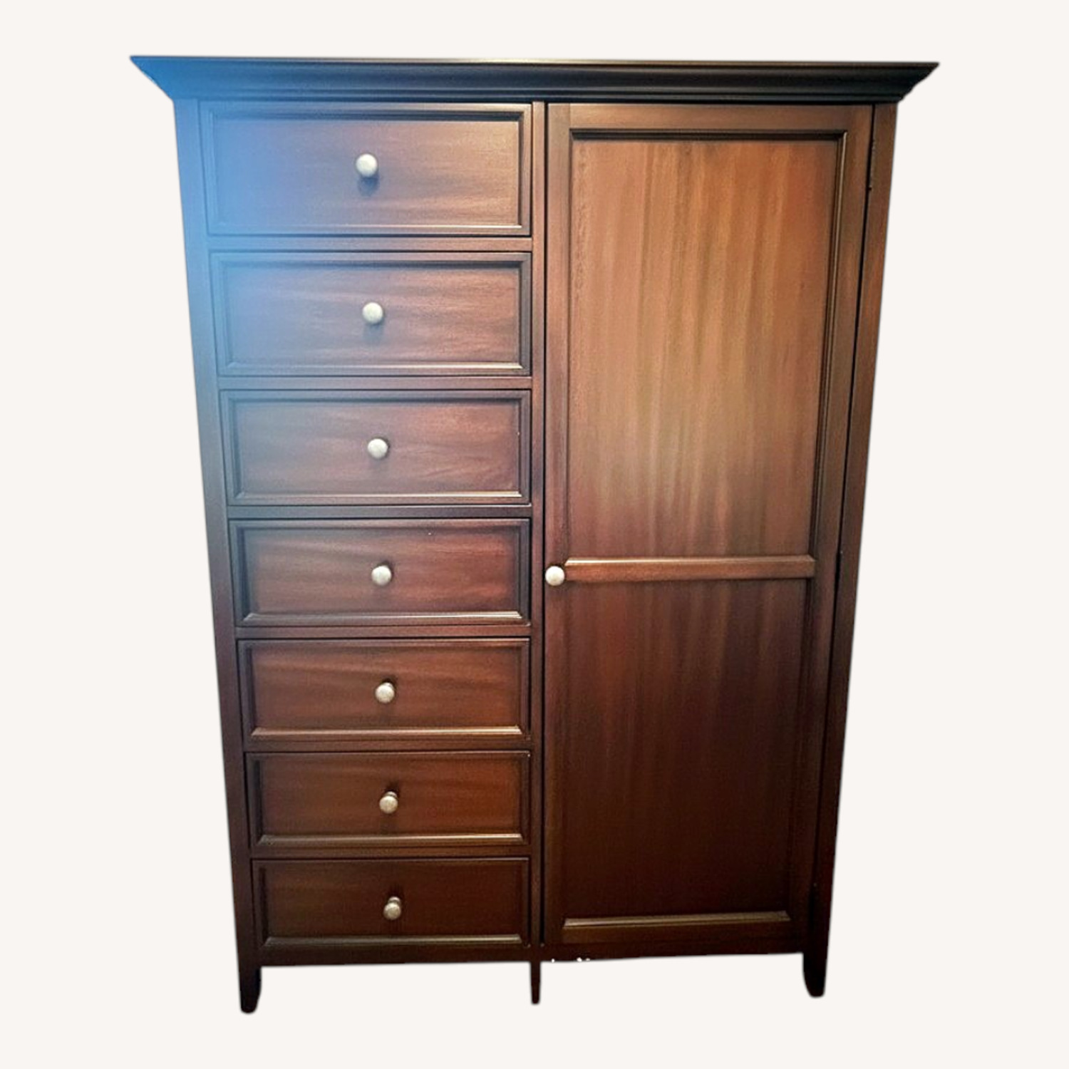 Large Wardrobe/Gentleman’s Chest - image-0