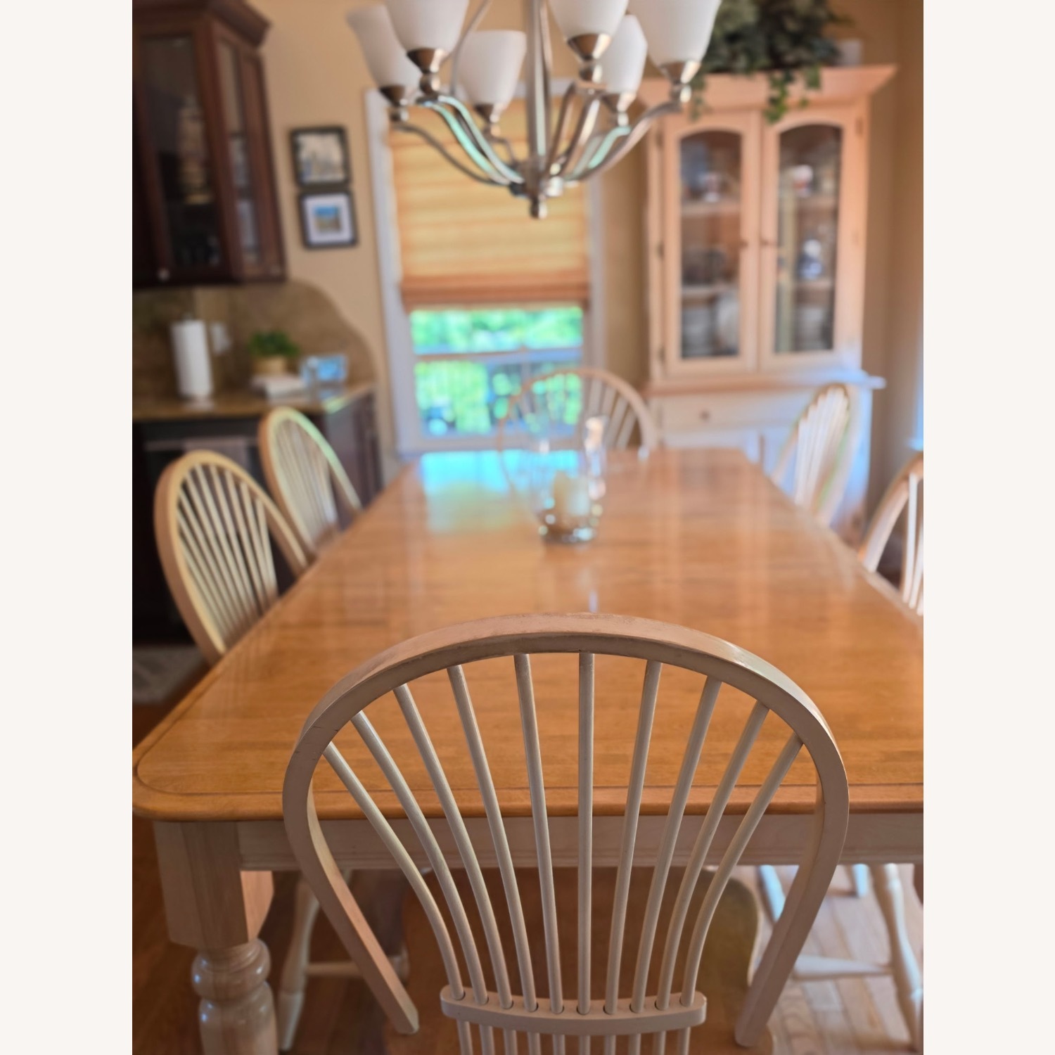 Canadel Natural Solid Wood Traditional Dining Set - image-2