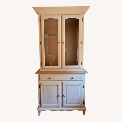 Used Canadel Natural Wood Hutch for sale on AptDeco