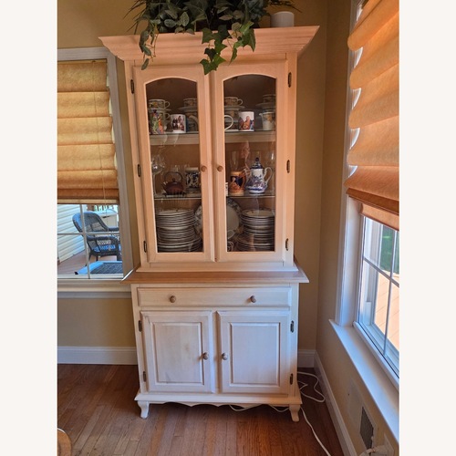 Used Canadel Natural Wood Hutch for sale on AptDeco