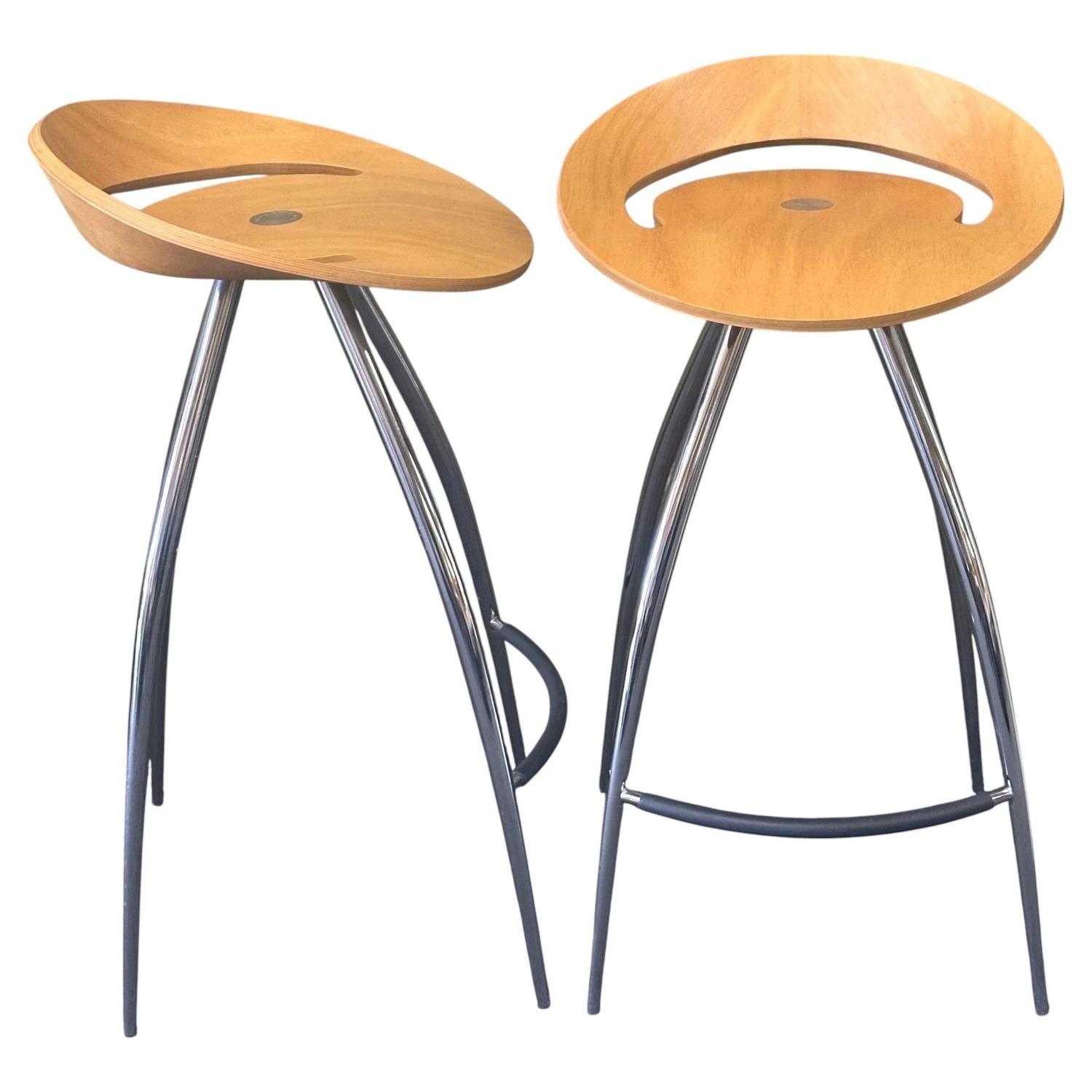 Jonas Bohlin Magis Post Modern Lyra Bar Stools - image-2