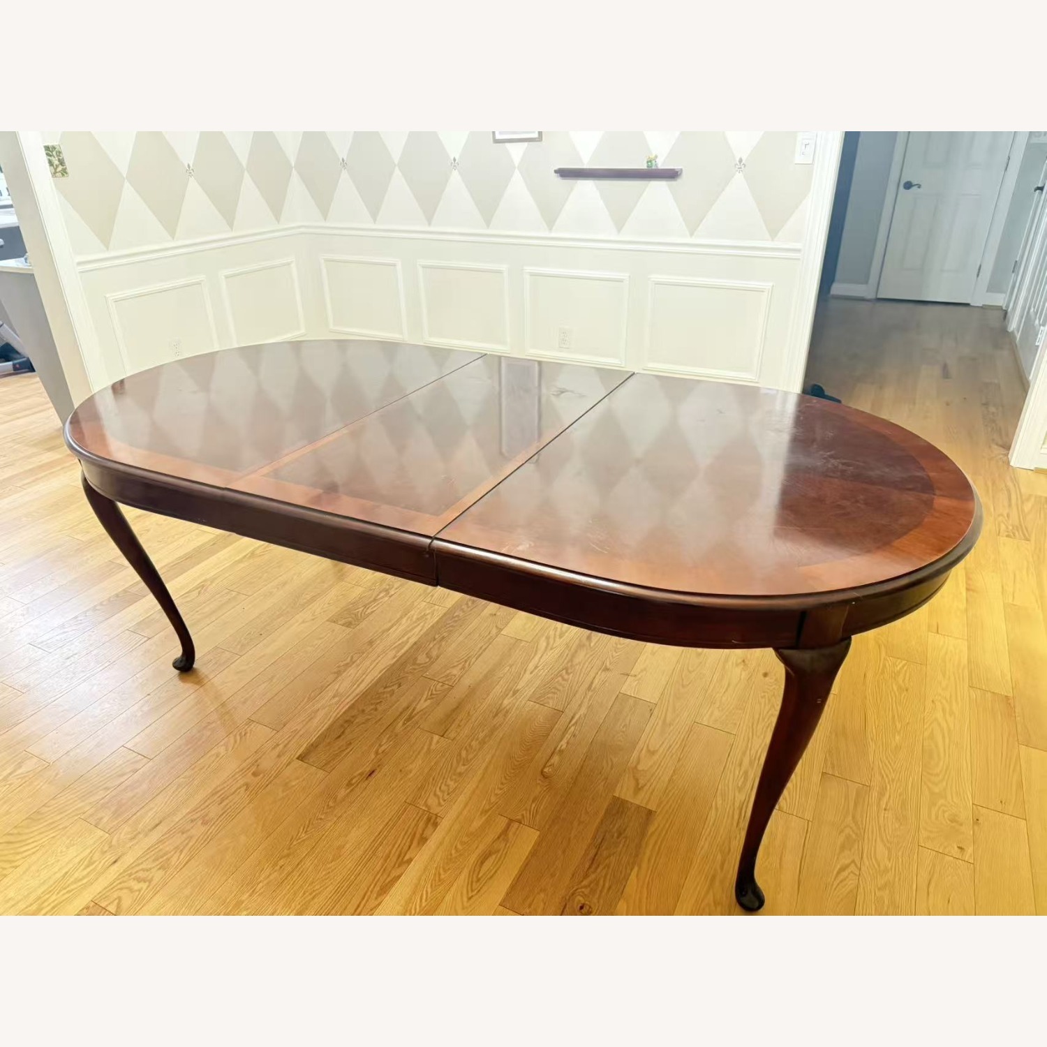 Solid Wood Extendable Dining Table - image-2