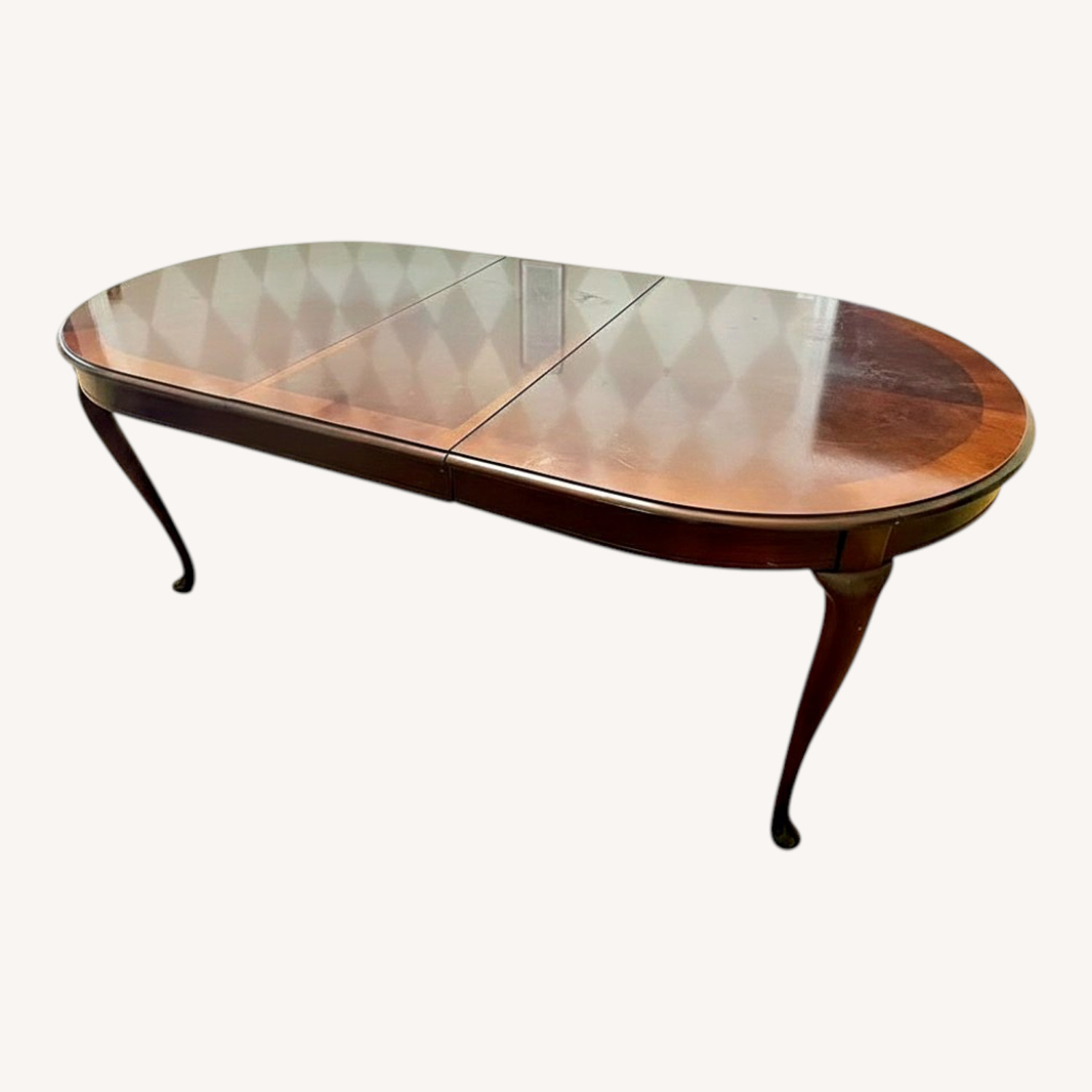 Solid Wood Extendable Dining Table - image-0