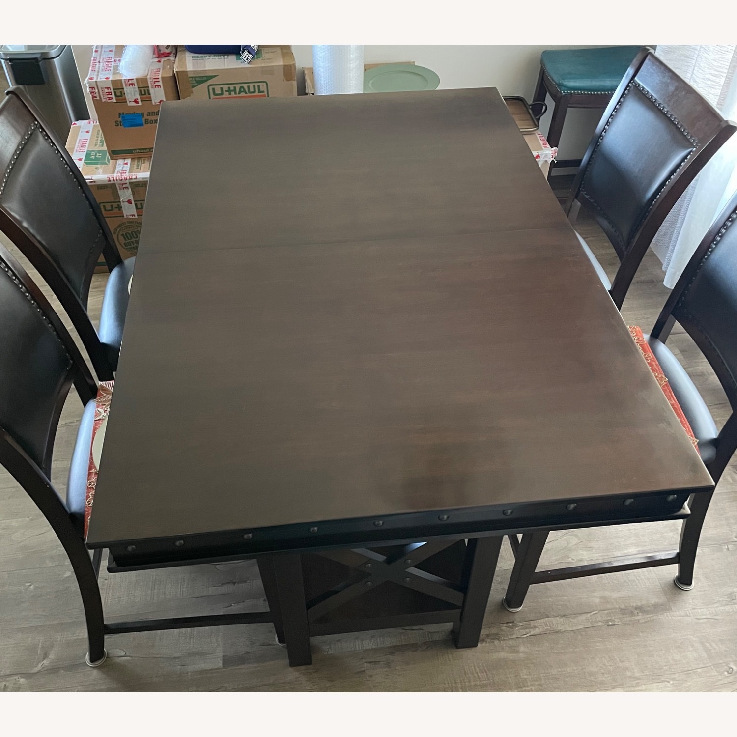 Ashley Furniture Collenburg Dark Brown Wood Dining Set - image-6