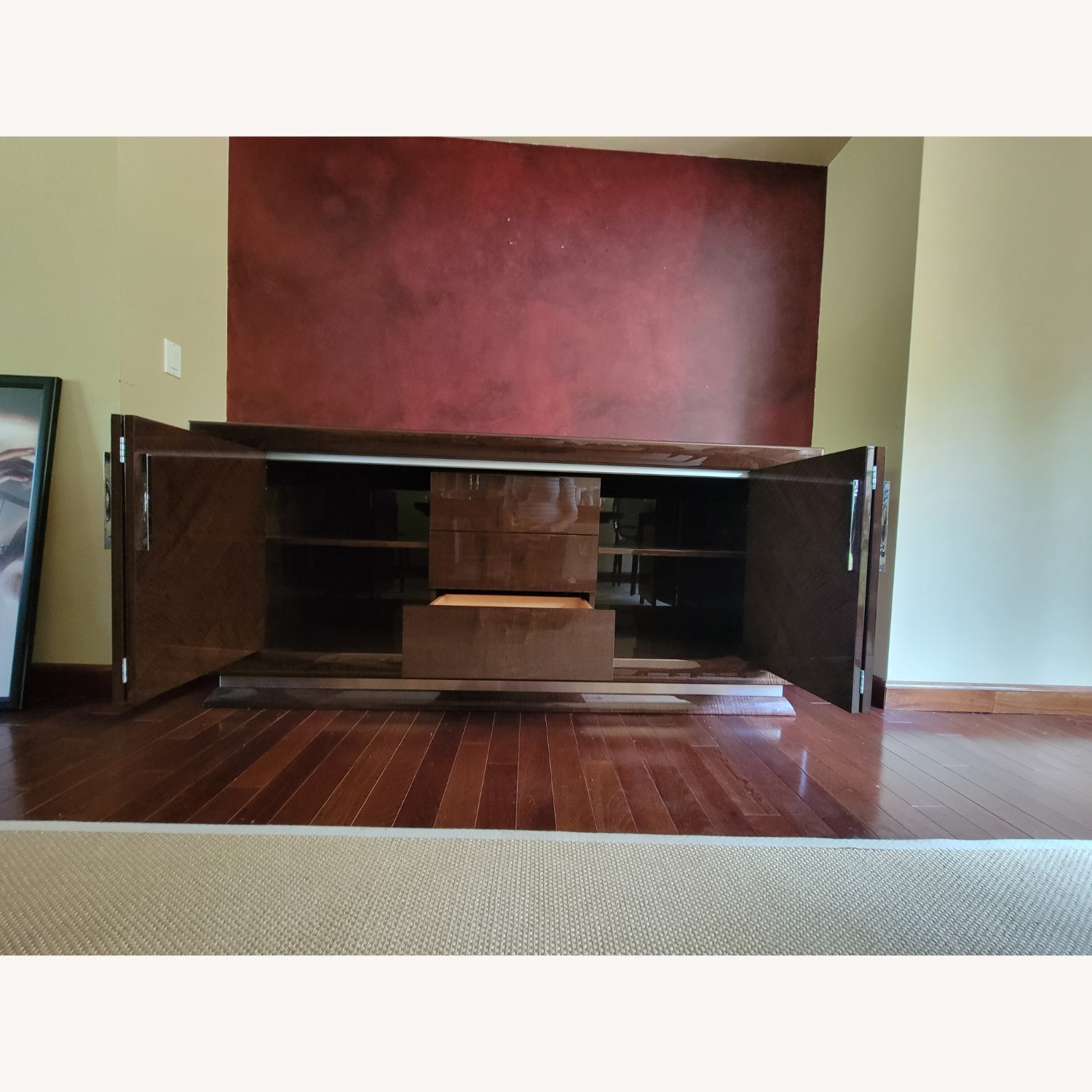 Excelsior Milano Dark Brown Wood Sideboard - image-5