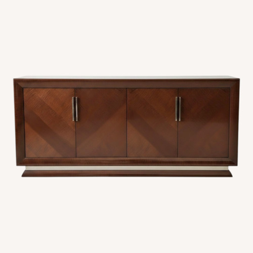 Used Excelsior Milano Dark Brown Wood Sideboard for sale on AptDeco