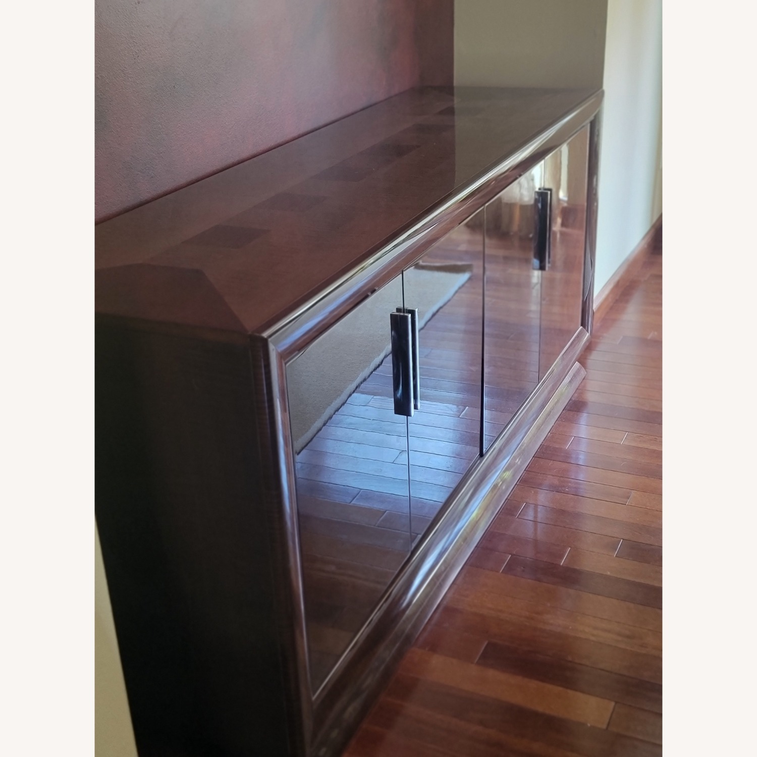 Excelsior Milano Dark Brown Wood Sideboard - image-3