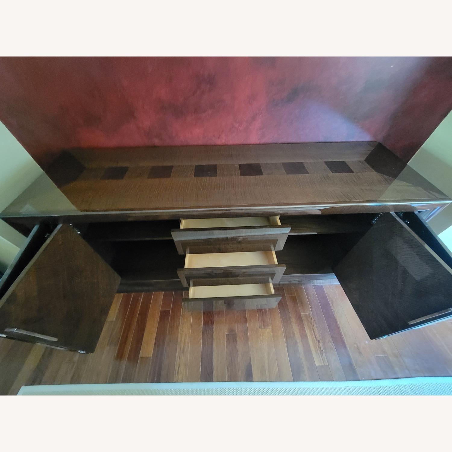 Excelsior Milano Dark Brown Wood Sideboard - image-4