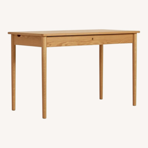 Used Design Within Reach Edel Table Natural Wood Desk for sale on AptDeco