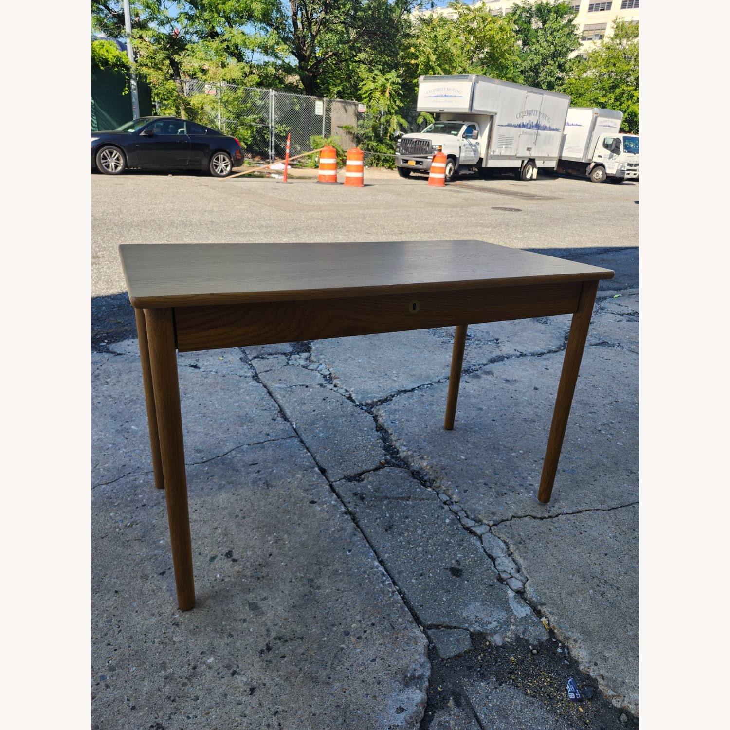 Design Within Reach Edel Table Natural Wood Desk - image-1