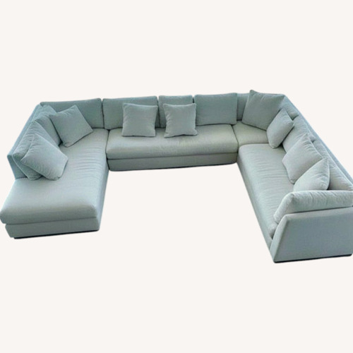 Used Oversized Cream Modular U-Shaped Sofa for sale on AptDeco