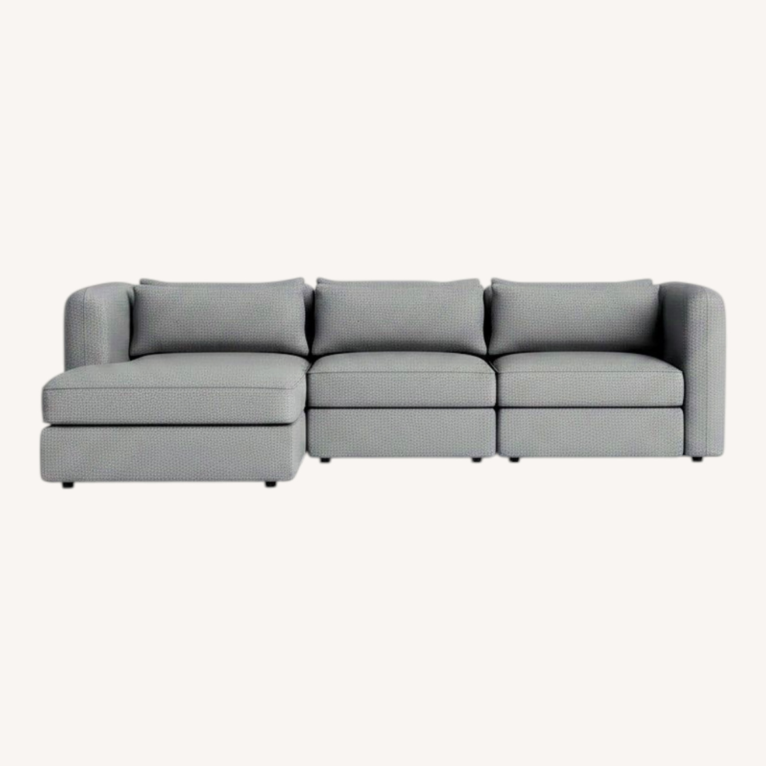 Joybird Sebastian Light Gray 2 Piece Sectional - image-0