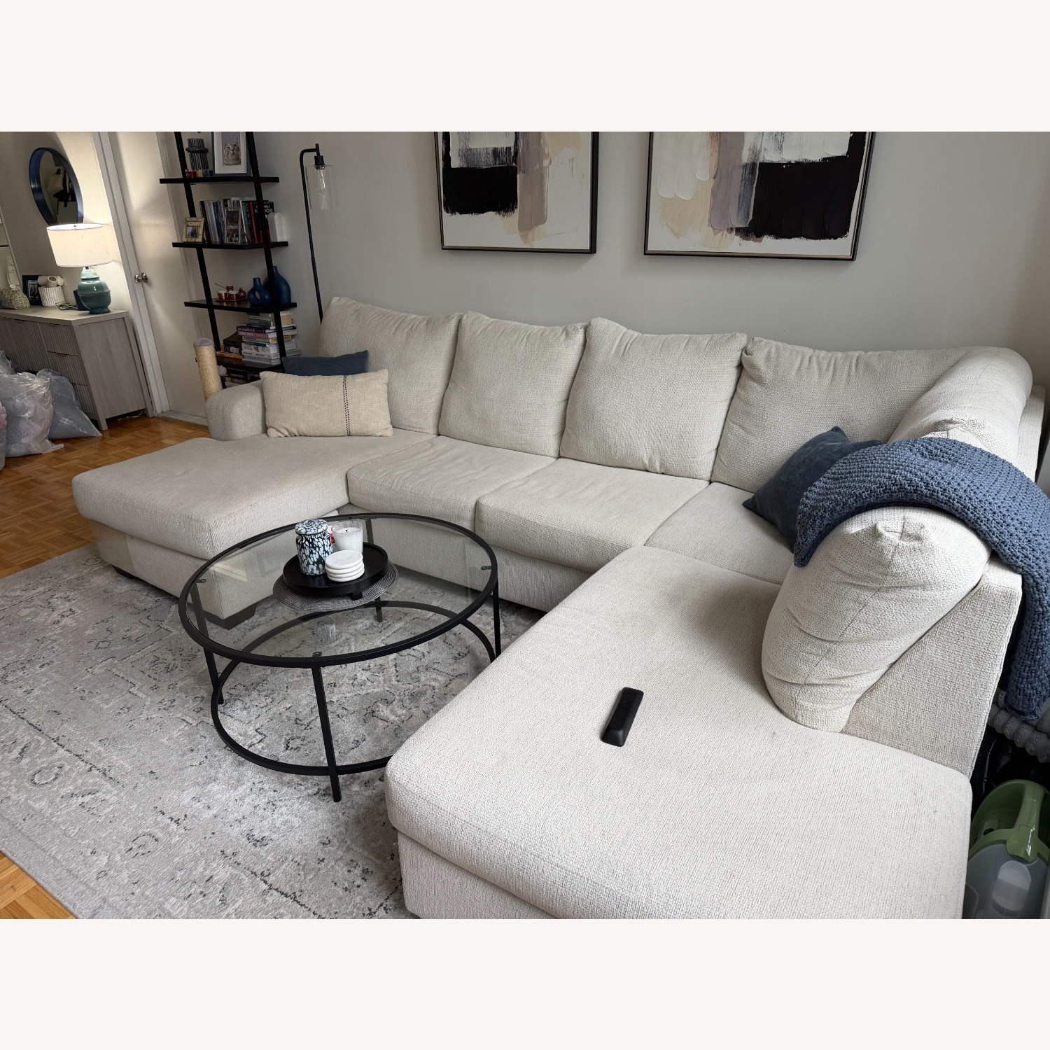 Ashley Furniture Cambri Light Gray 2 Piece Sectional - image-5