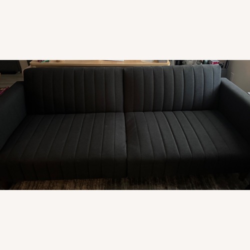 Used Wayfair Hansfried Dark Gray Futon for sale on AptDeco