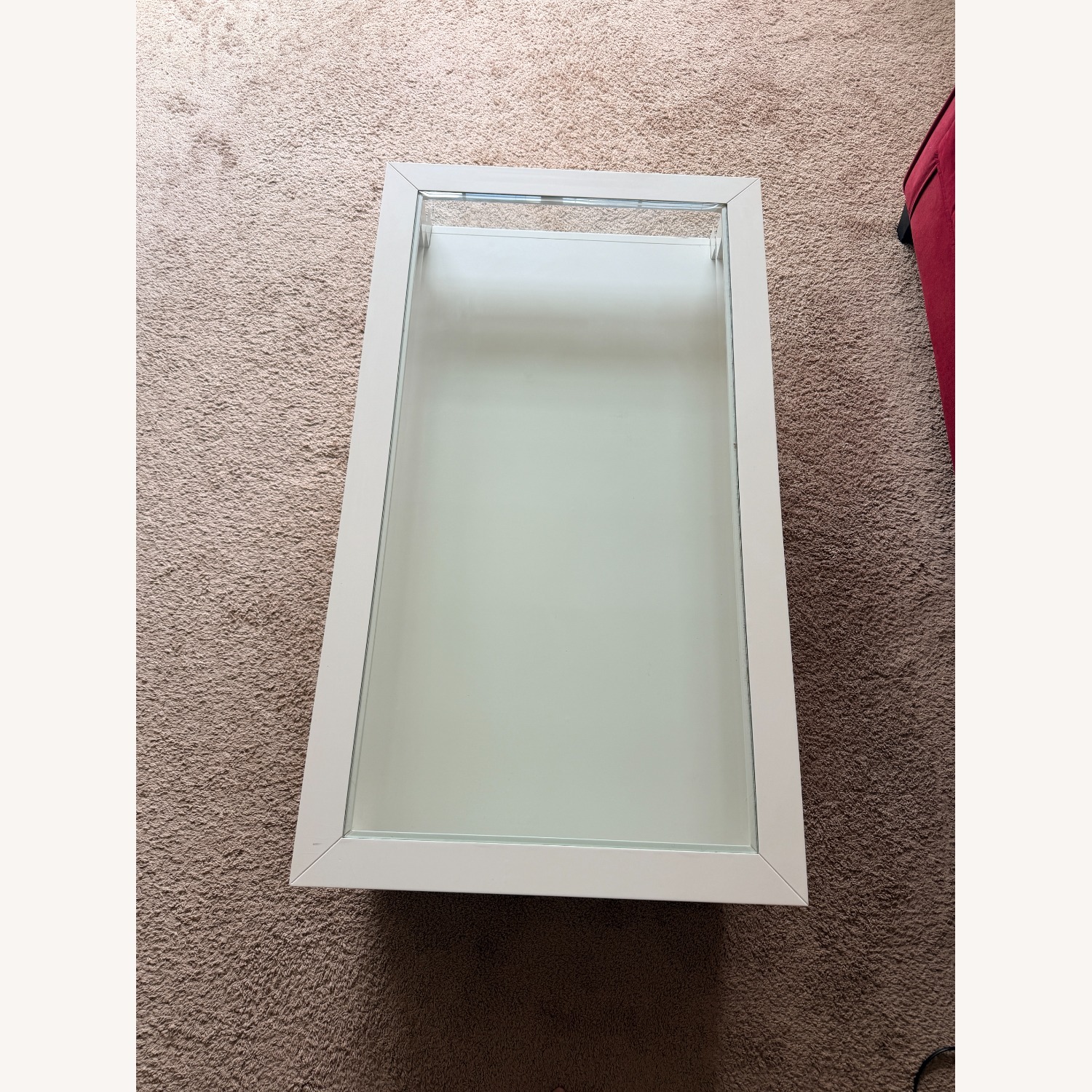 Bob's Discount Furniture Prestige White Storage Coffee Table - image-3