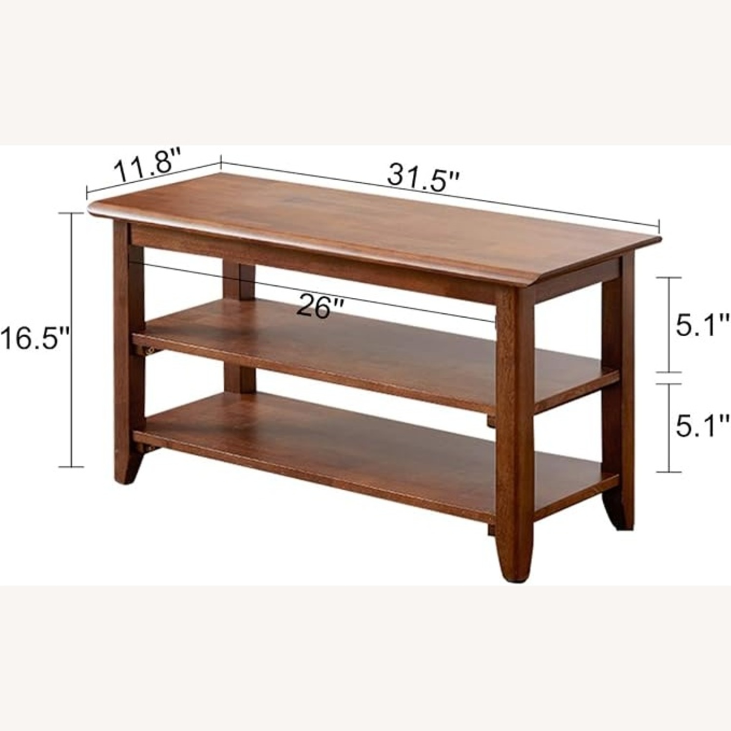 XKZG Shoe Rack Bench Wooden Shoe Storage Bench - image-4