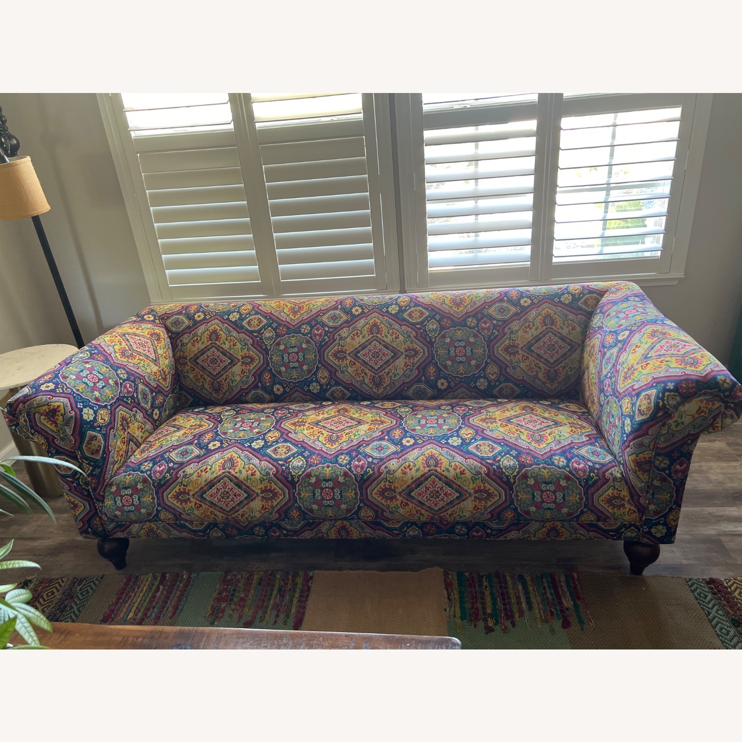 World Market Fabric 3+ Seater Sofa - image-1