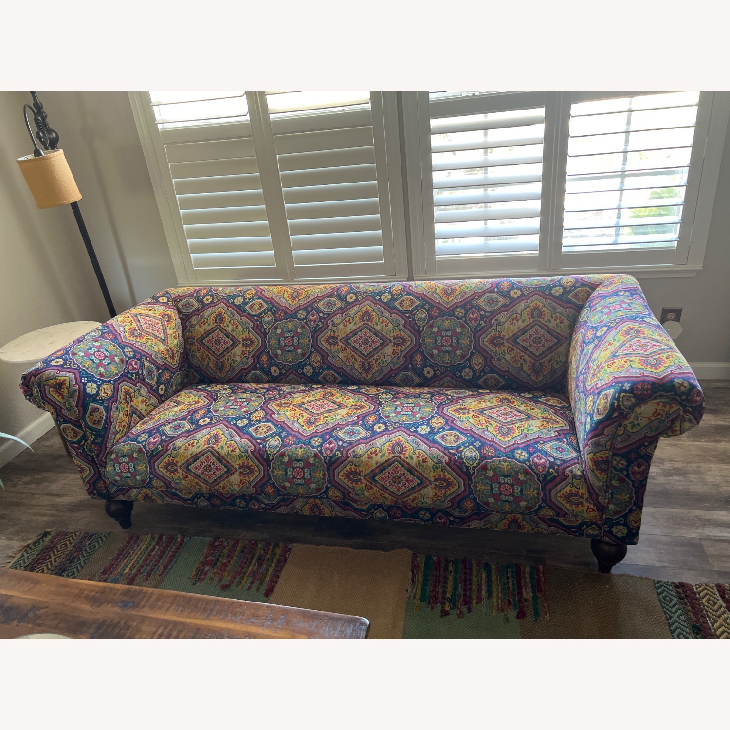 World Market Fabric 3+ Seater Sofa - image-2