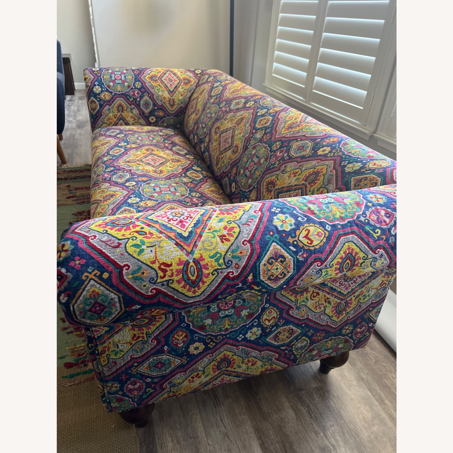World Market Fabric 3+ Seater Sofa - image-3