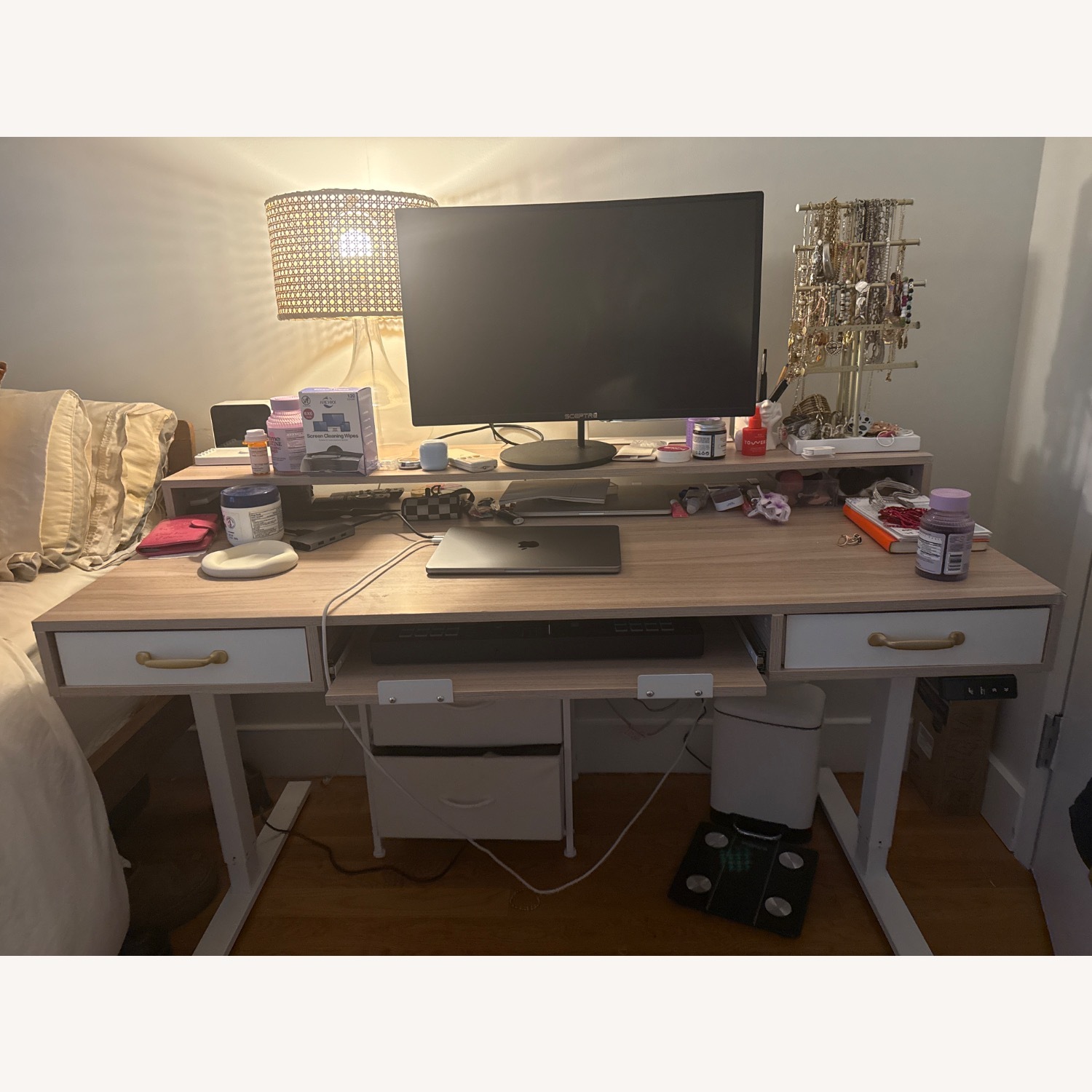 TIQLAB Standing Desk with Two Drawers - image-2