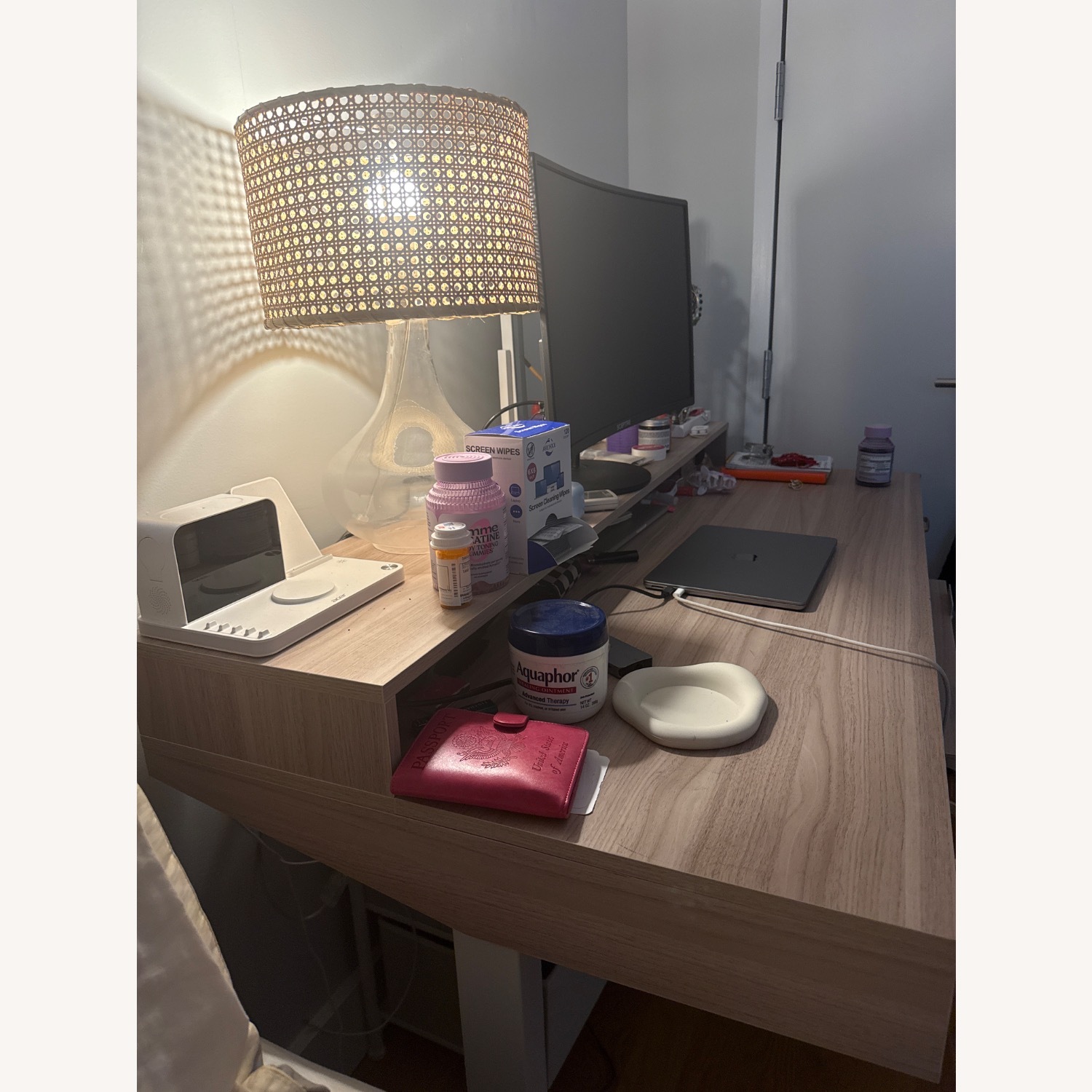 TIQLAB Standing Desk with Two Drawers - image-3