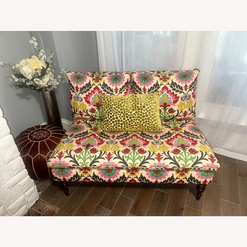 Used  Floral Loveseat Rare  for sale on AptDeco