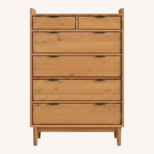 Used Gheorghe 6 Drawer 30" W Solid Wood Chest for sale on AptDeco