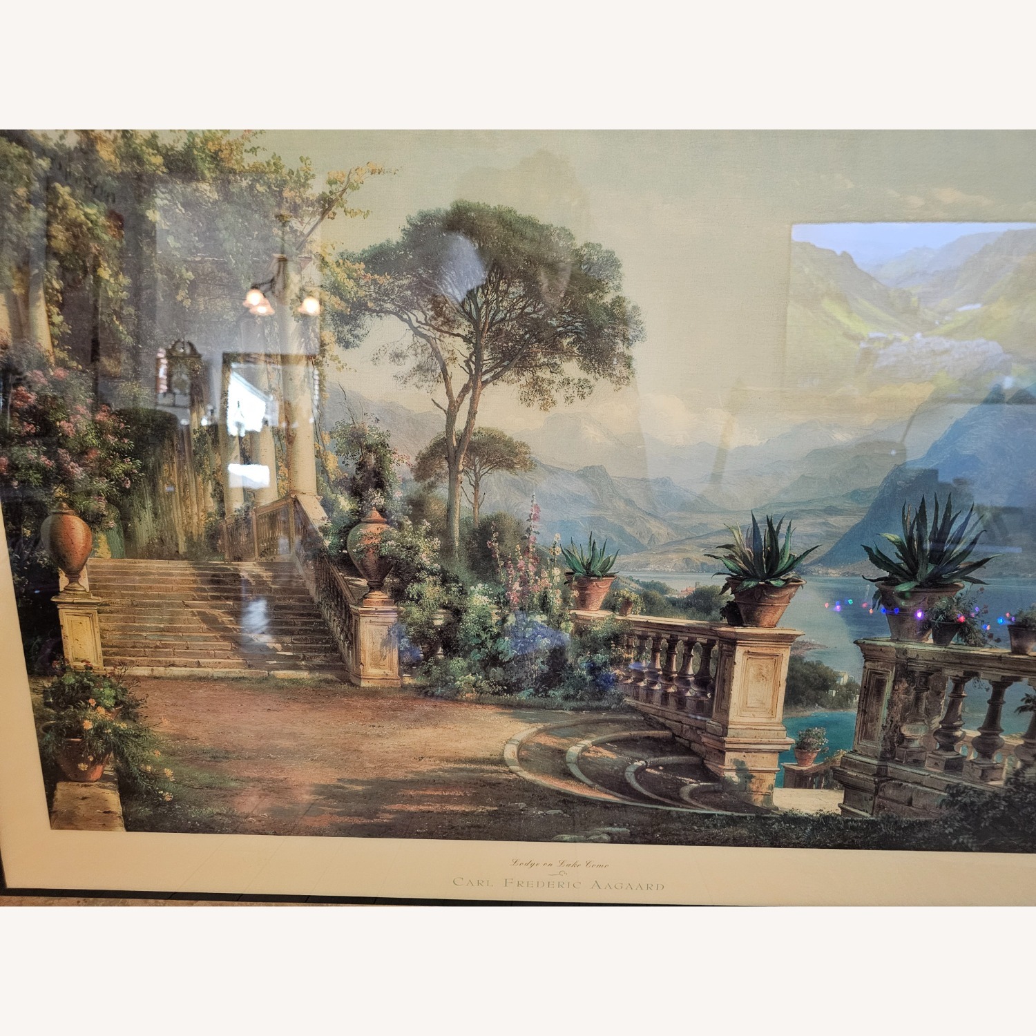 Lodge on Lake Como by Carl Frederic Aagaard - image-6