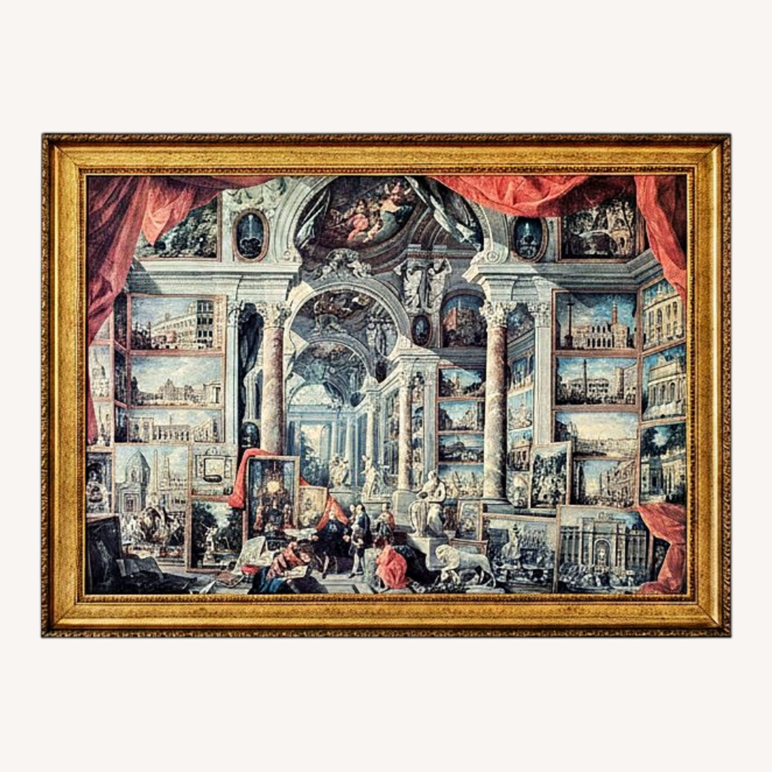 Wood Wall Art -Italian - image-0