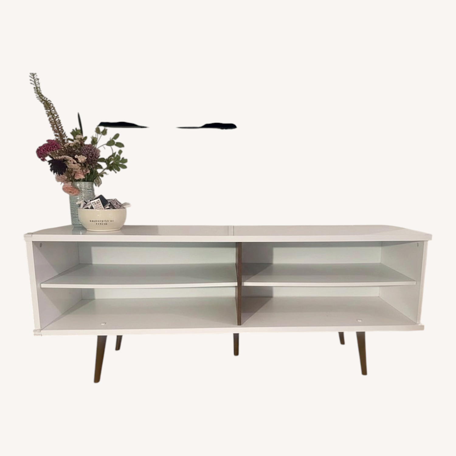 AllModern White TV Stand / Media Console - image-7