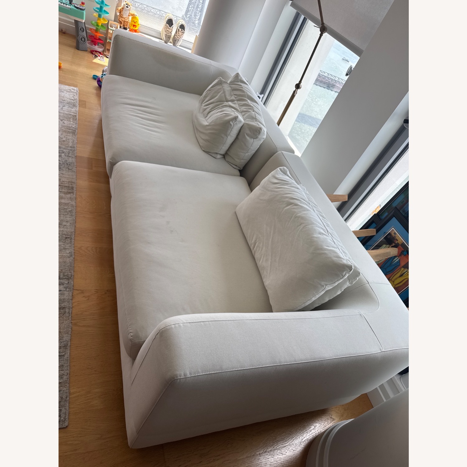 Rove Concepts Antonio White 2 Piece Sectional - image-2