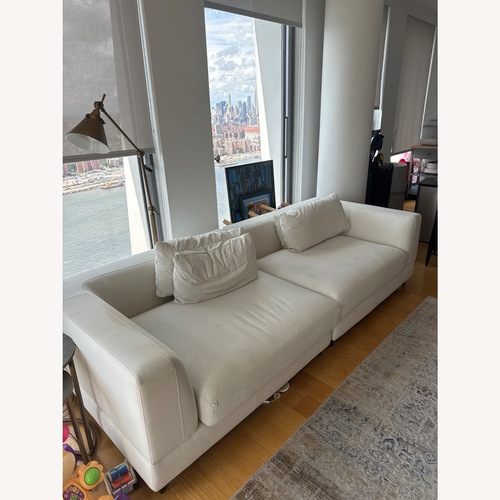 Used Rove Concepts Antonio White 2 Piece Sectional for sale on AptDeco