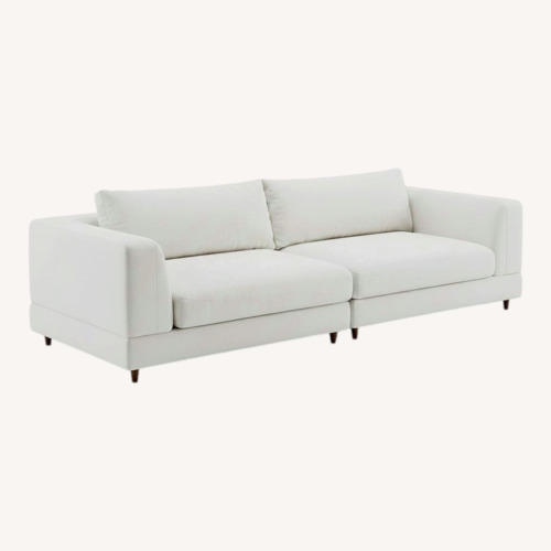 Used Rove Concepts Antonio White 2 Piece Sectional for sale on AptDeco