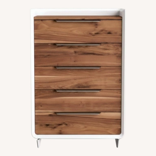 Used Rove Concepts Grayson Tall Dresser — Walnut Veneer for sale on AptDeco