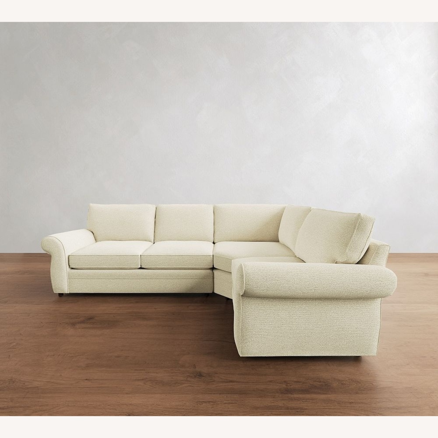 Pottery Barn Rolled Arm Pearce Sectional - image-4