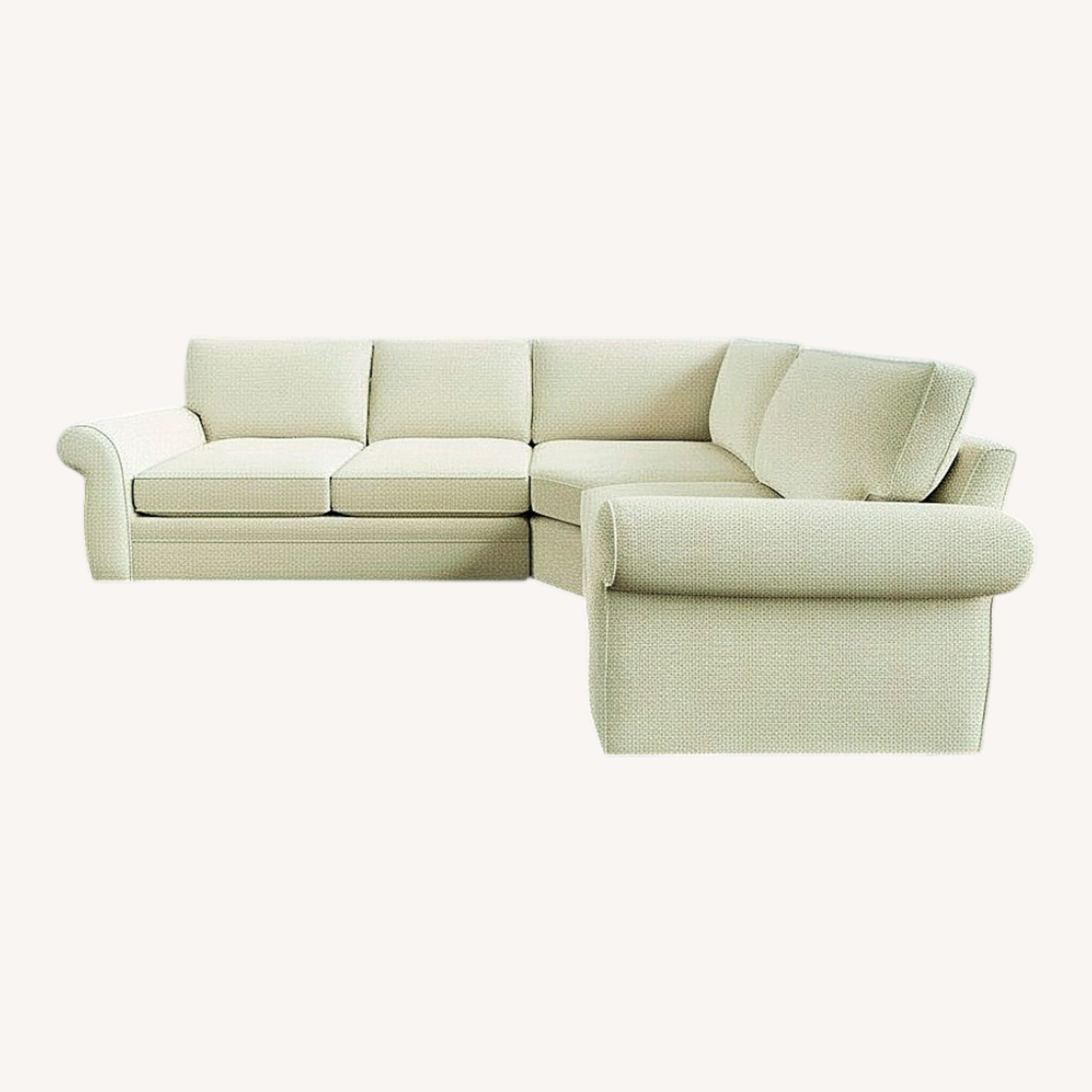 Pottery Barn Rolled Arm Pearce Sectional - image-0