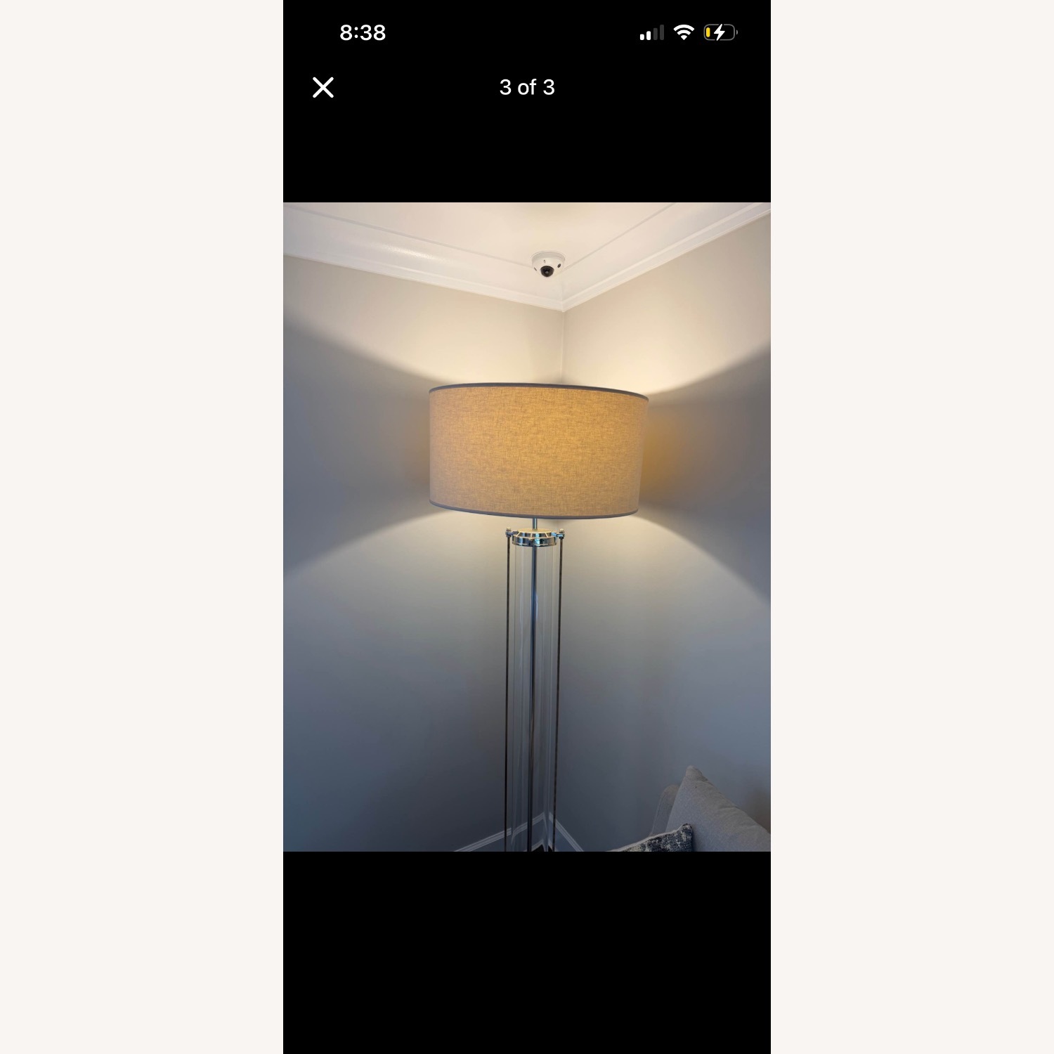 Restoration Hardware French Column Lamp - image-3