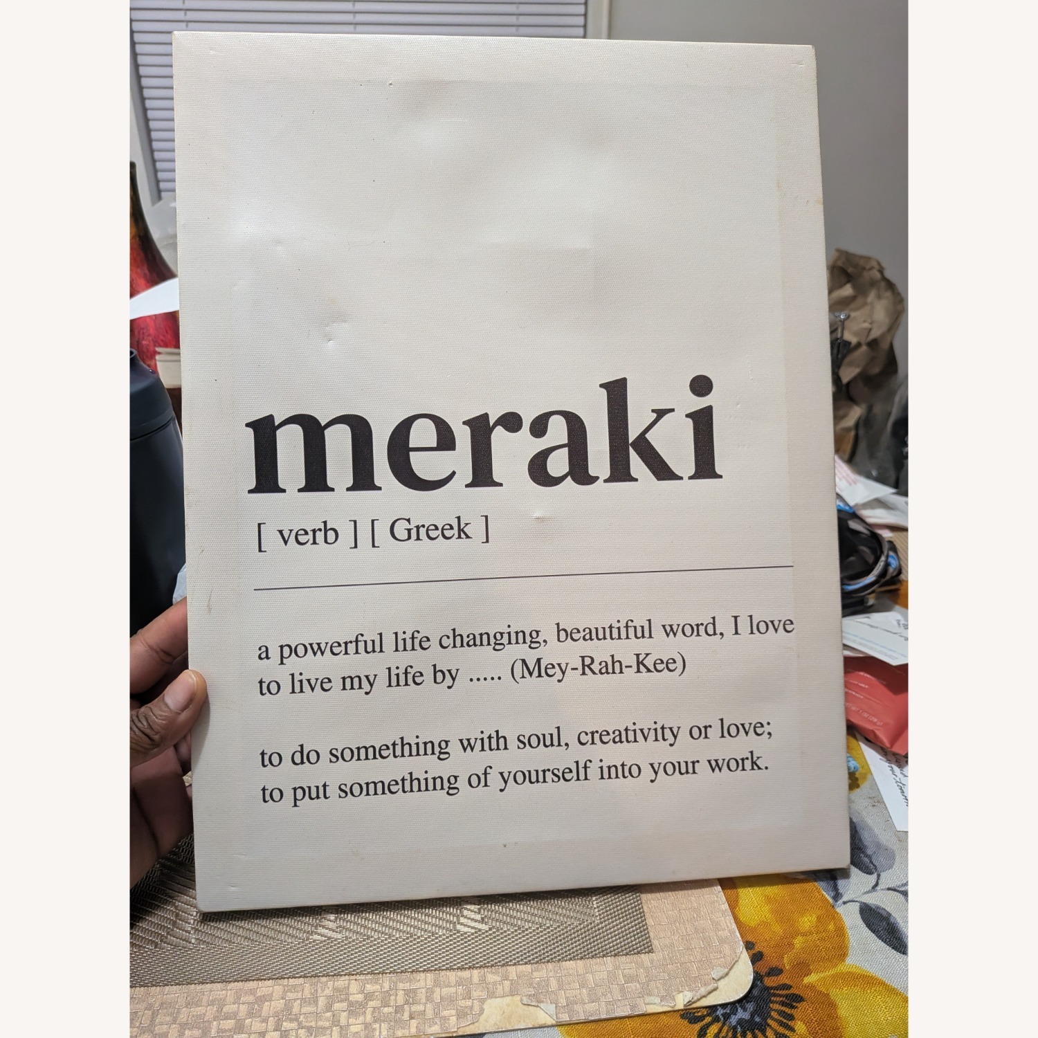 Meraki Canvas Reprint Wall Art - image-4