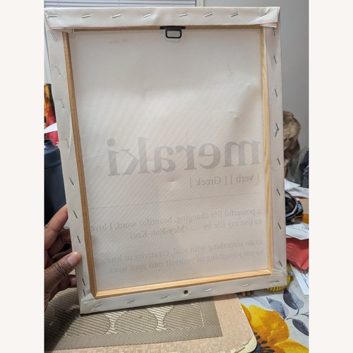 Used Meraki Canvas Reprint Wall Art for sale on AptDeco