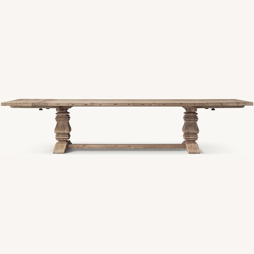 Used Restoration Hardware Wood Dining Table for sale on AptDeco