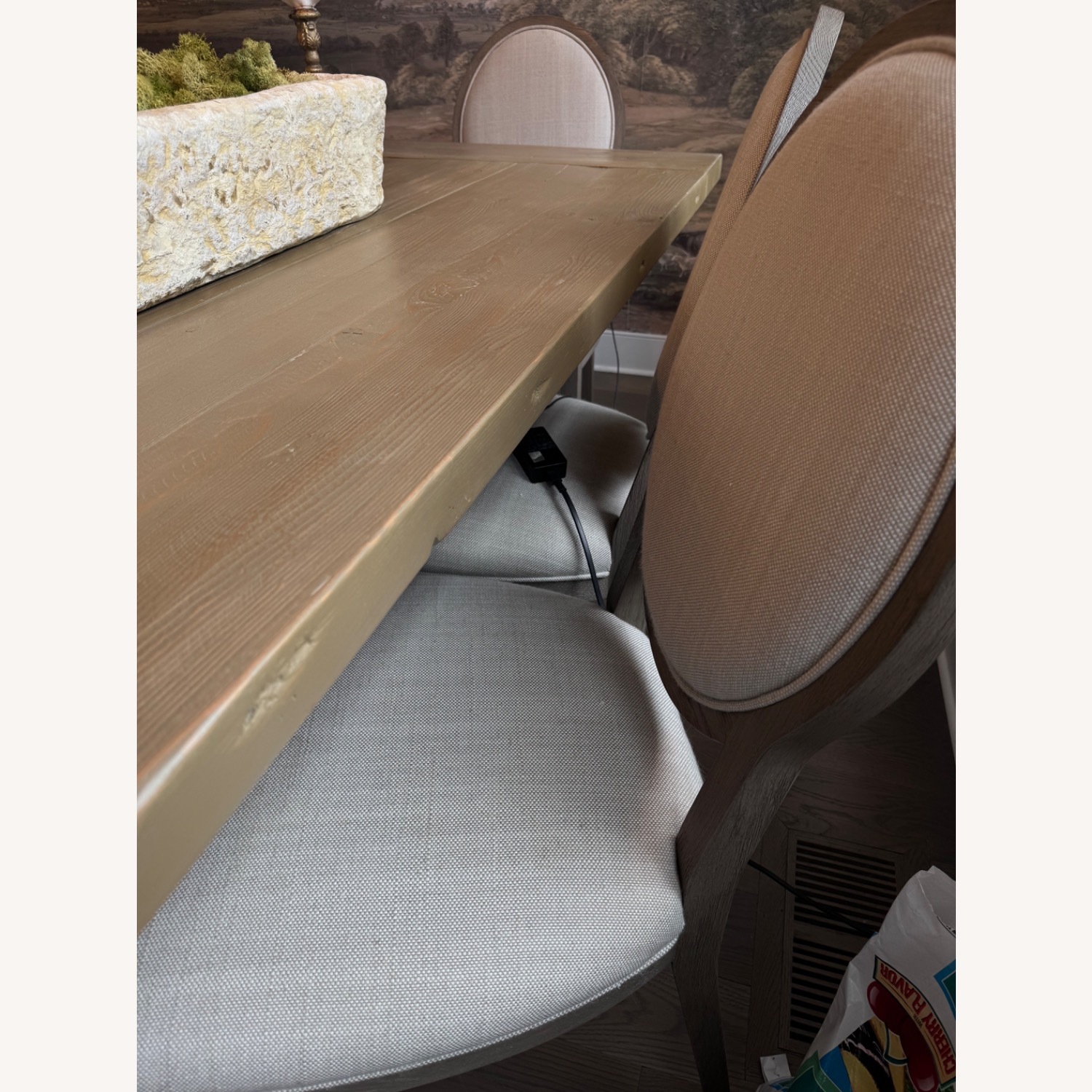 Restoration Hardware Wood Dining Table - image-3