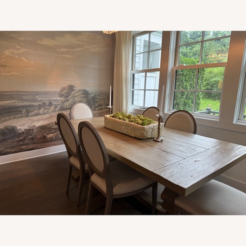 Used Restoration Hardware Wood Dining Table for sale on AptDeco