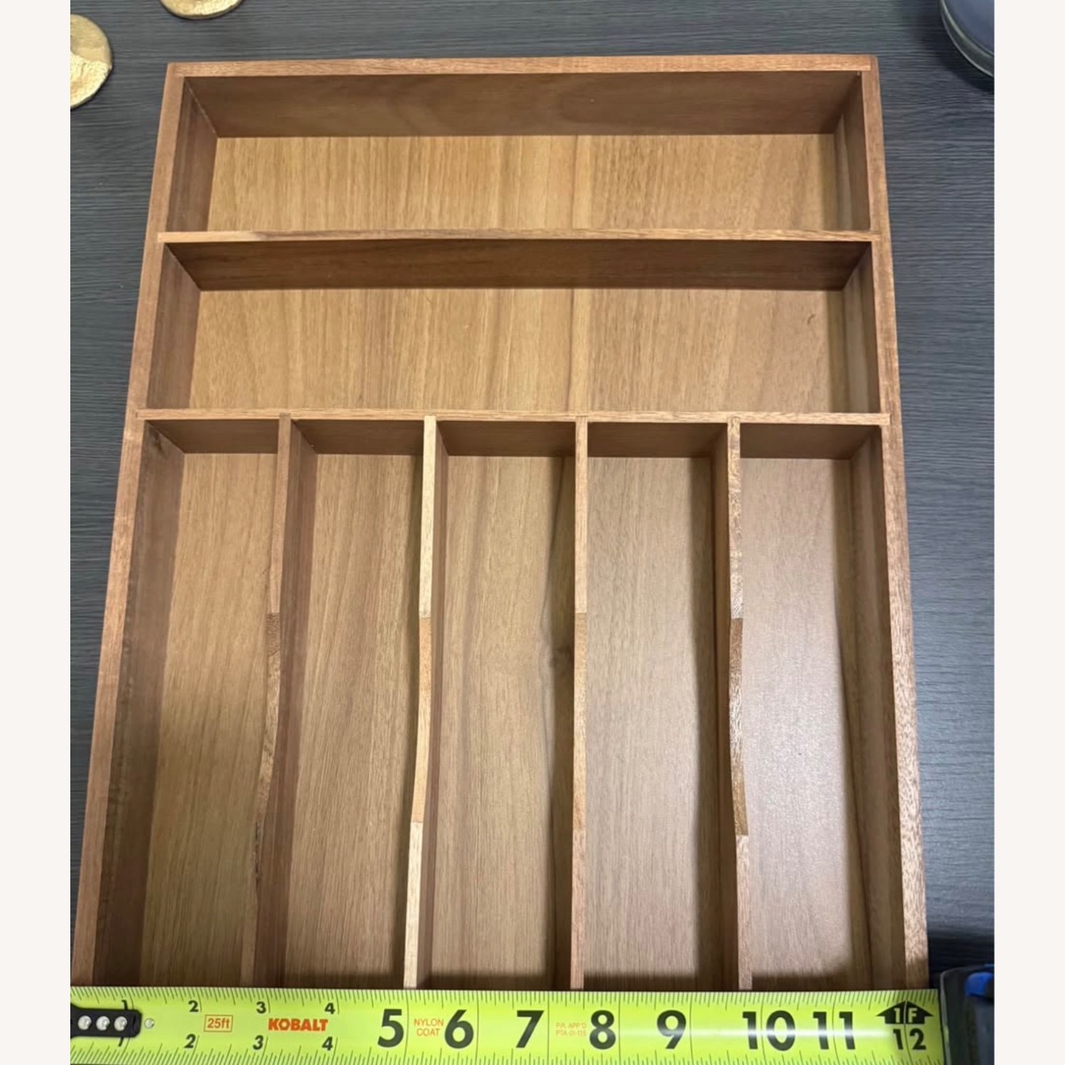 Wooden Silverware Drawer Organizer - image-3