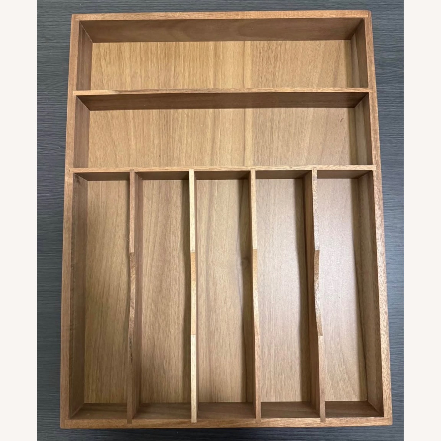 Wooden Silverware Drawer Organizer - image-1