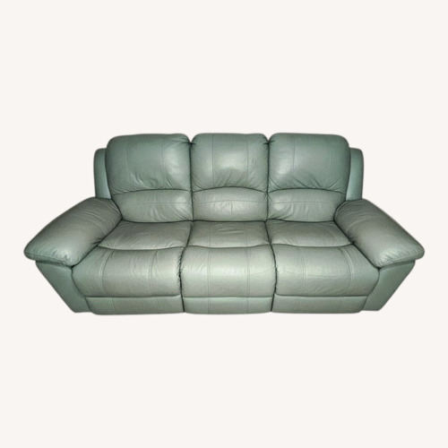 Used Leather Recliner Sofa for sale on AptDeco