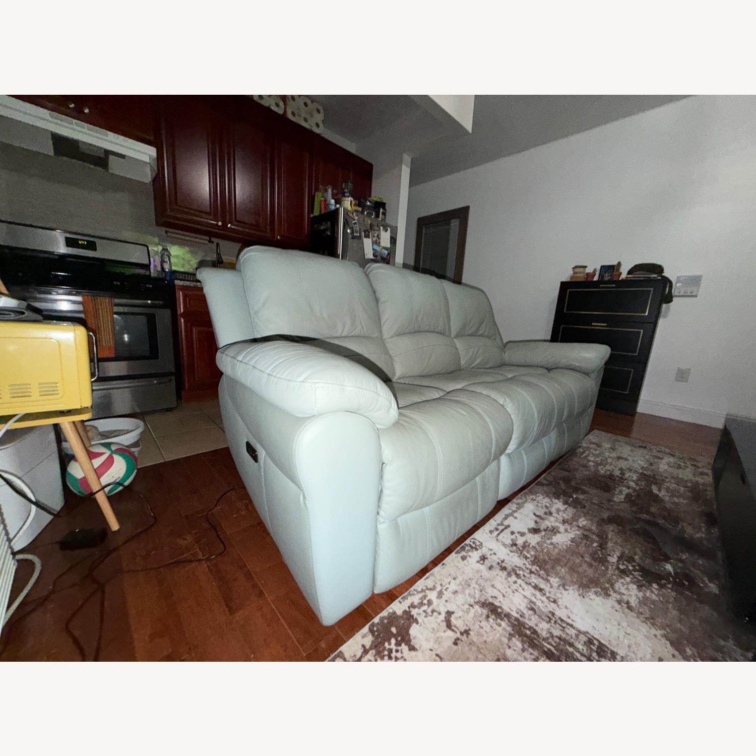 Leather Recliner Sofa - image-2