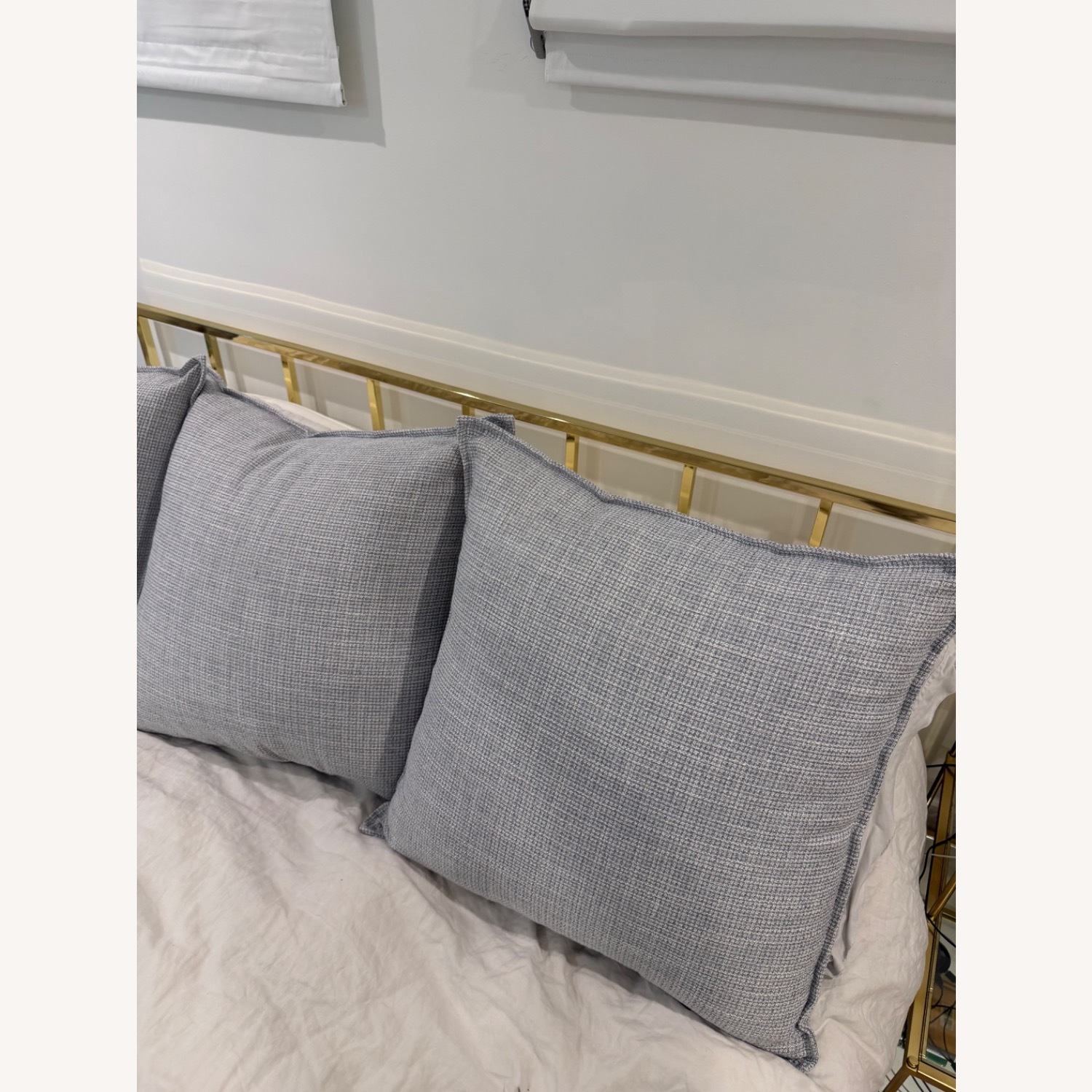 CB2 Alchemy Brass Bed King  - image-4