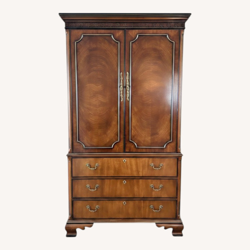 Used Drexel Heritage Solid Mahogany Armoire for sale on AptDeco