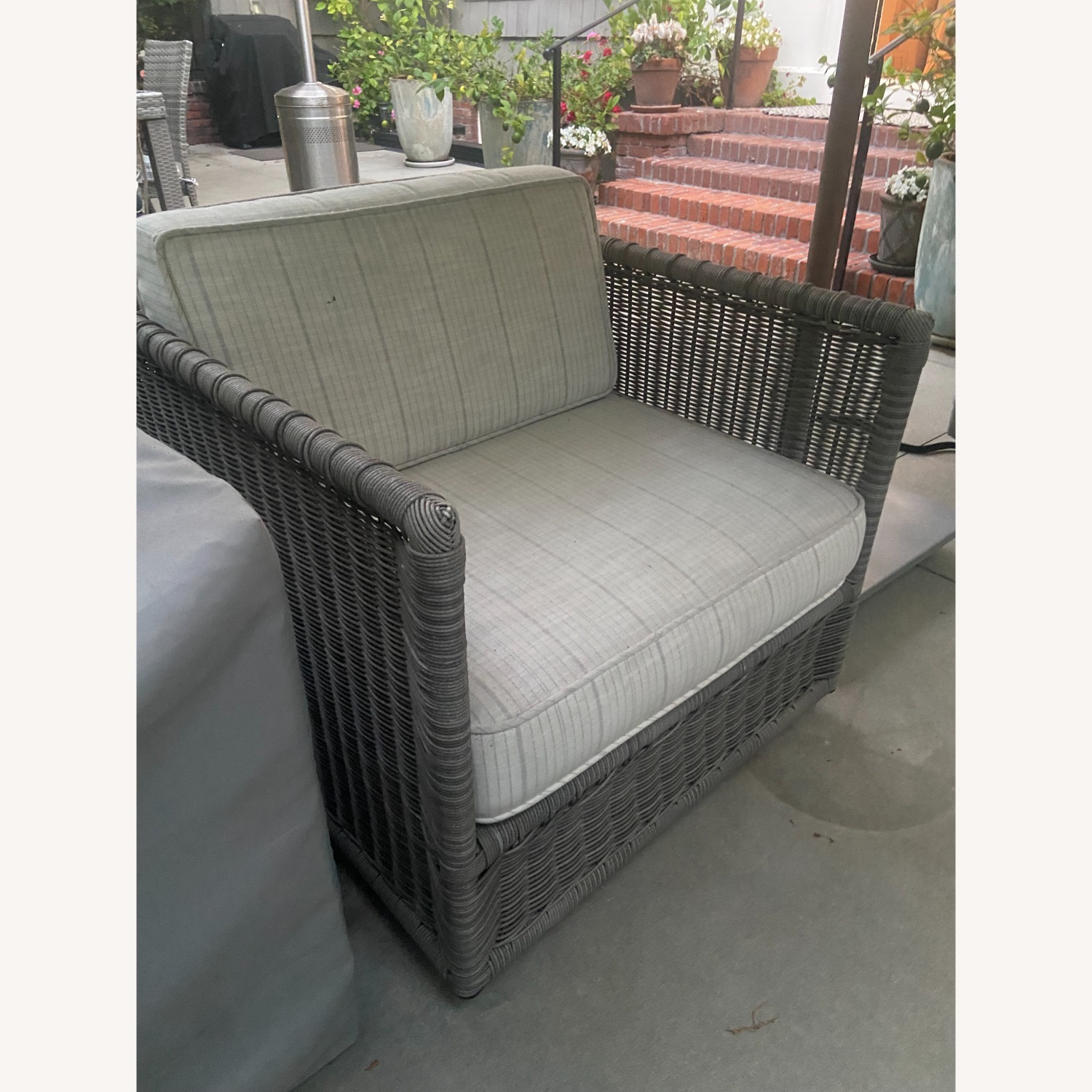 Vintage/Antique Finds Light Gray Patio Furniture - image-1