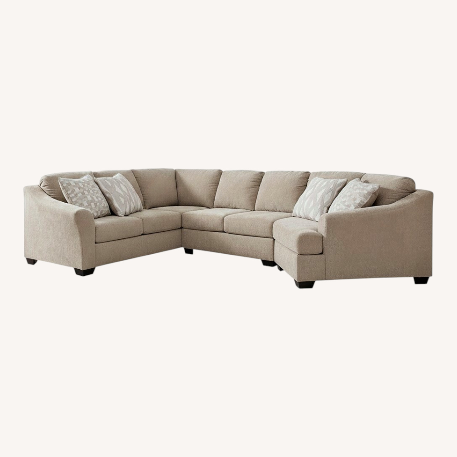 Ashley Furniture Brogan Bay Linen 3+ Piece Sectional - image-0